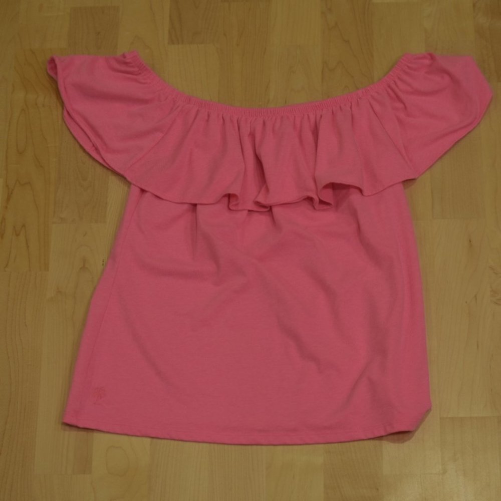 Lily pulitzer La Fortuna off the shoulder top